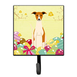 Caroline'S Treasures Easter Eggs Whippet Wall Hook, Small, Multicolor