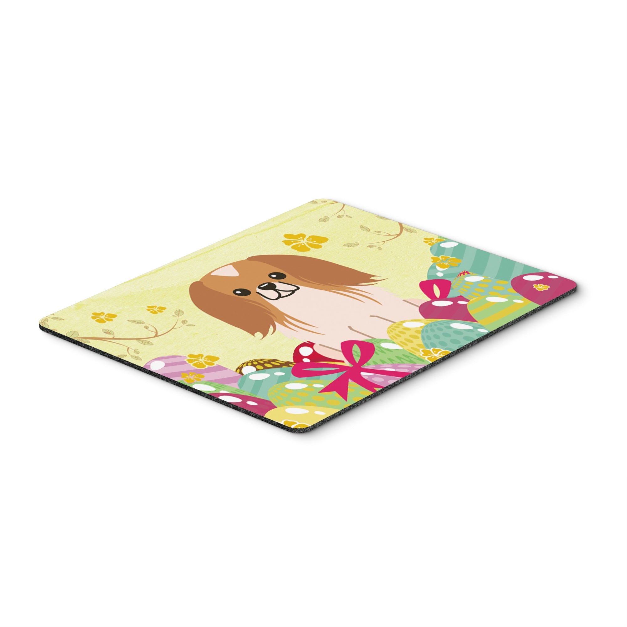 Caroline'S Treasures Easter Eggs Pekingese Red White Mouse Pad, Hot Pad Or Trivet, Multicolor, 7.75X9.25  (Bb6103Mp)