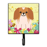 Caroline'S Treasures Easter Eggs Pekingnese Red White Wall Hook, Small, Multicolor