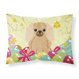 Easter Eggs Pekingnese Fawn Sable Fabric Standard Pillowcase