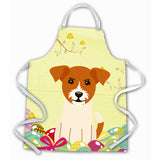 Caroline'S Treasures Easter Eggs Jack Russell Terrier Apron, Large, Multicolor
