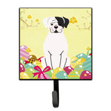 Caroline'S Treasures Easter Eggs White Boxer Cooper Wall Hook, Small, Multicolor