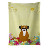 Caroline'S Treasures Easter Eggs Flashy Fawn Boxer Kitchen Towel, Multicolor, 25 X 15