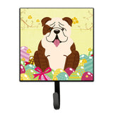 Caroline'S Treasures English Bulldog Brindle White Wall Hook, Small, Multicolor