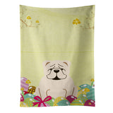 Caroline'S Treasures Easter Eggs English Bulldog White Kitchen Towel, Multicolor, 25 X 15