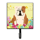 Caroline'S Treasures Easter Eggs English Bulldog Fawn White Wall Hook, Small, Multicolor