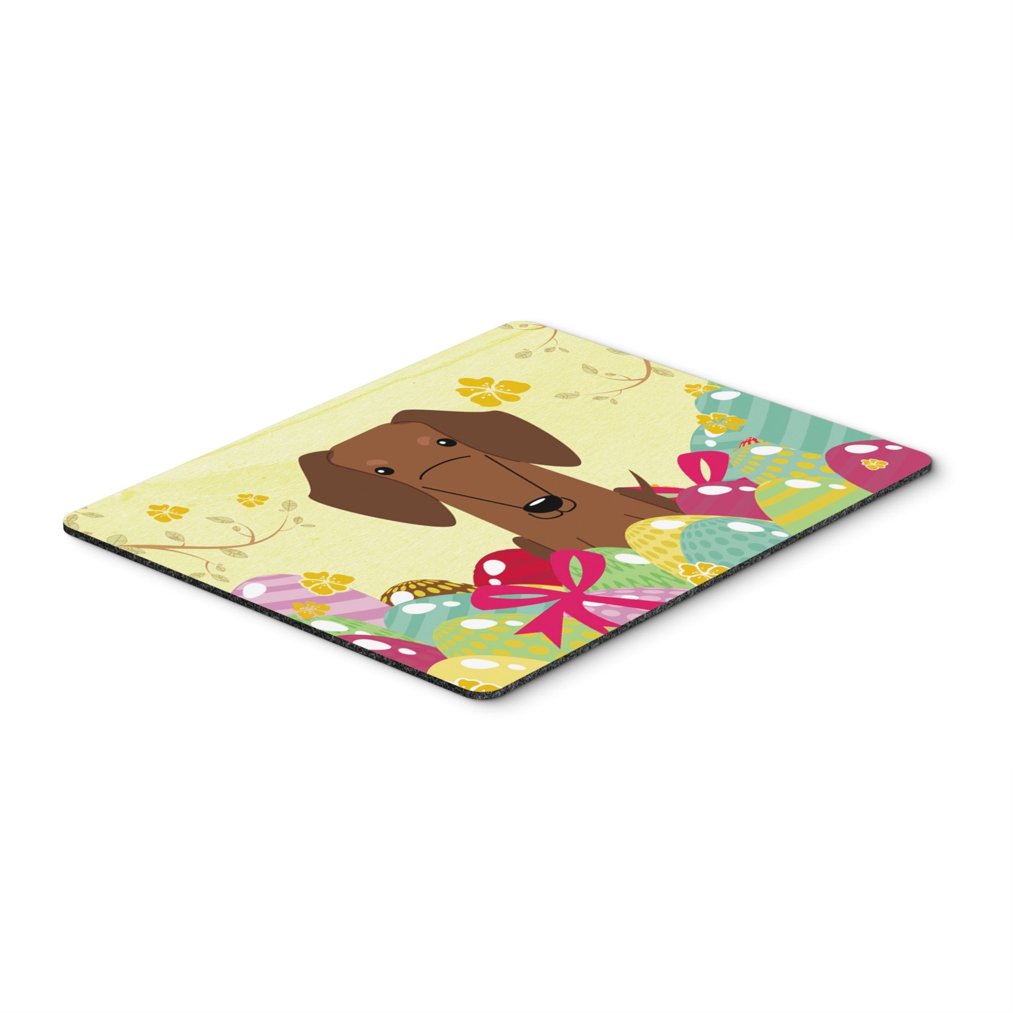 Caroline'S Treasures Easter Eggs Dachshund Red Brown Mouse Pad, Hot Pad Or Trivet, Multicolor, 7.75X9.25  (Bb6130Mp)