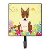 Caroline'S Treasures Easter Eggs Bull Terrier Brindle Wall Hook, Small, Multicolor