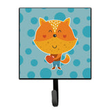 Caroline'S Treasures Polkadot Squirrel Wall Hook, Small, Multicolor
