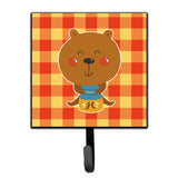 Caroline'S Treasures Honey Bear Wall Hook, Small, Multicolor