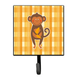 Caroline'S Treasures Monkey Business Wall Hook, Small, Multicolor