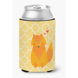 Caroline'S Treasures Foxy Love Can Or Bottle Hugger, Can Hugger, Multicolor