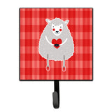 Caroline'S Treasures Lamb Love Wall Hook, Small, Multicolor
