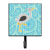 Caroline'S Treasures Ostrich Wall Hook, Small, Multicolor