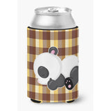 Caroline'S Treasures Panda Naptime Can Or Bottle Hugger, Can Hugger, Multicolor