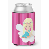 Caroline'S Treasures Blonde Fairy Can Or Bottle Hugger, Can Hugger, Multicolor