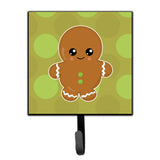 Caroline'S Treasures Christmas Gingerbread Man Wall Hook, Small, Multicolor