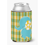 Caroline'S Treasures Boy Elephant Can Or Bottle Hugger, Can Hugger, Multicolor