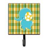 Caroline'S Treasures Boy Elephant Wall Hook, Small, Multicolor