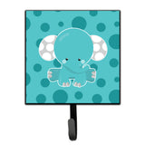 Caroline'S Treasures Polkadot Elephant Wall Hook, Small, Multicolor