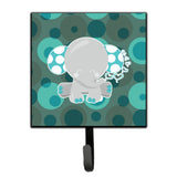 Caroline'S Treasures Polkadot Naptime Elephant Wall Hook, Small, Multicolor