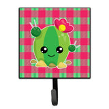 Caroline'S Treasures Cactus Peace Out Wall Hook, Small, Multicolor
