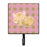 Caroline'S Treasures Kitten Sleeping Wall Hook, Small, Multicolor