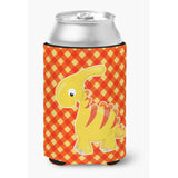 Caroline'S Treasures Parasaurolophus Dinosaur Can Or Bottle Hugger, Can Hugger, Multicolor