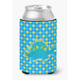 Caroline'S Treasures Stegosaurus Dinosaur Can Or Bottle Hugger, Can Hugger, Multicolor