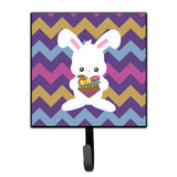 Caroline'S Treasures Easter Rabbit With Chocolate Heart Wall Hook, Small, Multicolor