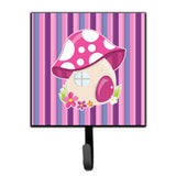 Caroline'S Treasures Fairy House Pink And Purple Wall Hook, Small, Multicolor