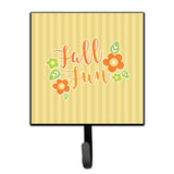 Caroline'S Treasures Fall Fun Stripes Wall Hook, Small, Multicolor