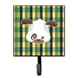 Caroline'S Treasures Dog Face Wall Hook, Small, Multicolor