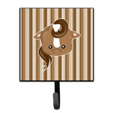 Caroline'S Treasures Horse Face Wall Hook, Small, Multicolor