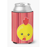 Caroline'S Treasures Chicken Face Can Or Bottle Hugger, Can Hugger, Multicolor