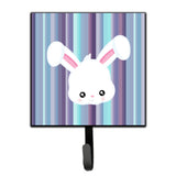 Caroline'S Treasures Rabbit Face Wall Hook, Small, Multicolor