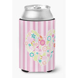 Caroline'S Treasures Flowered Heart Can Or Bottle Hugger, Can Hugger, Multicolor