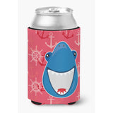 Caroline'S Treasures Shark Wide Open Can Or Bottle Hugger, Can Hugger, Multicolor