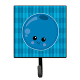 Caroline'S Treasures Blueberry Face Wall Hook, Small, Multicolor
