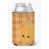 Caroline'S Treasures Orange Face Can Or Bottle Hugger, Can Hugger, Multicolor