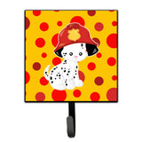 Caroline'S Treasures Fireman Dalmatian Puppy Wall Hook, Small, Multicolor