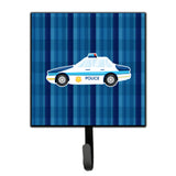 Caroline'S Treasures Police Car Wall Hook, Small, Multicolor