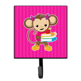 Caroline'S Treasures Monkey And School Books Wall Hook, Small, Multicolor