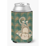 Caroline'S Treasures Bb7023Cc Monkey Can Or Bottle Hugger, Can Hugger, Multicolor