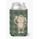 Caroline'S Treasures Bb7025Cc Monkey Can Or Bottle Hugger, Can Hugger, Multicolor