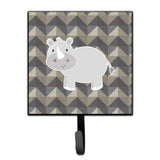 Caroline'S Treasures Rhinoceros Wall Hook, Small, Multicolor