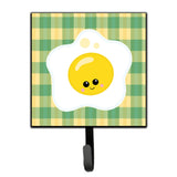 Caroline'S Treasures Fried Egg Face Wall Hook, Small, Multicolor