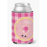 Caroline'S Treasures Donut Face Can Or Bottle Hugger, Can Hugger, Multicolor