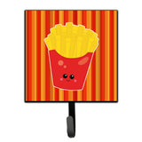 Caroline'S Treasures French Fries Face Wall Hook, Small, Multicolor