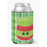 Caroline'S Treasures Jelly Jar Face Can Or Bottle Hugger, Can Hugger, Multicolor